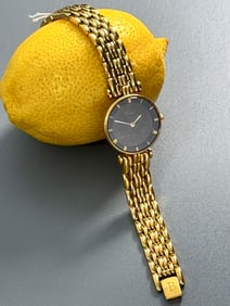 Bucherer Gold Plated Quartz Ladies Swiss Watch Monte Sereno Estate