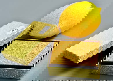 Vintage Swiss Reuge Ornate Gold Tone Wind Up Music Box Compact