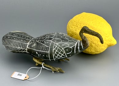 Ibis Sacred Egyptian Bird Carved Stone Figurine