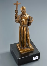 Father Junipero Serra Catholic Saint Religious Figurine by Hamilton Studios Santa Barbara California