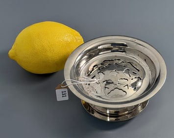 Butter Curler Pump Press Vintage Silver Plated Coquillor