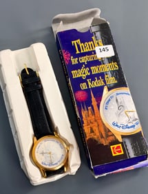 Kodak Walt Disney 25th Anniversary Advertising Character Watch 1997 Kodak Promo Never Used in