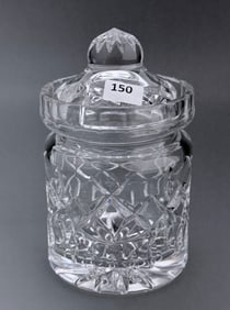 Crystal Barrel Jam & Honey Lidded Jar