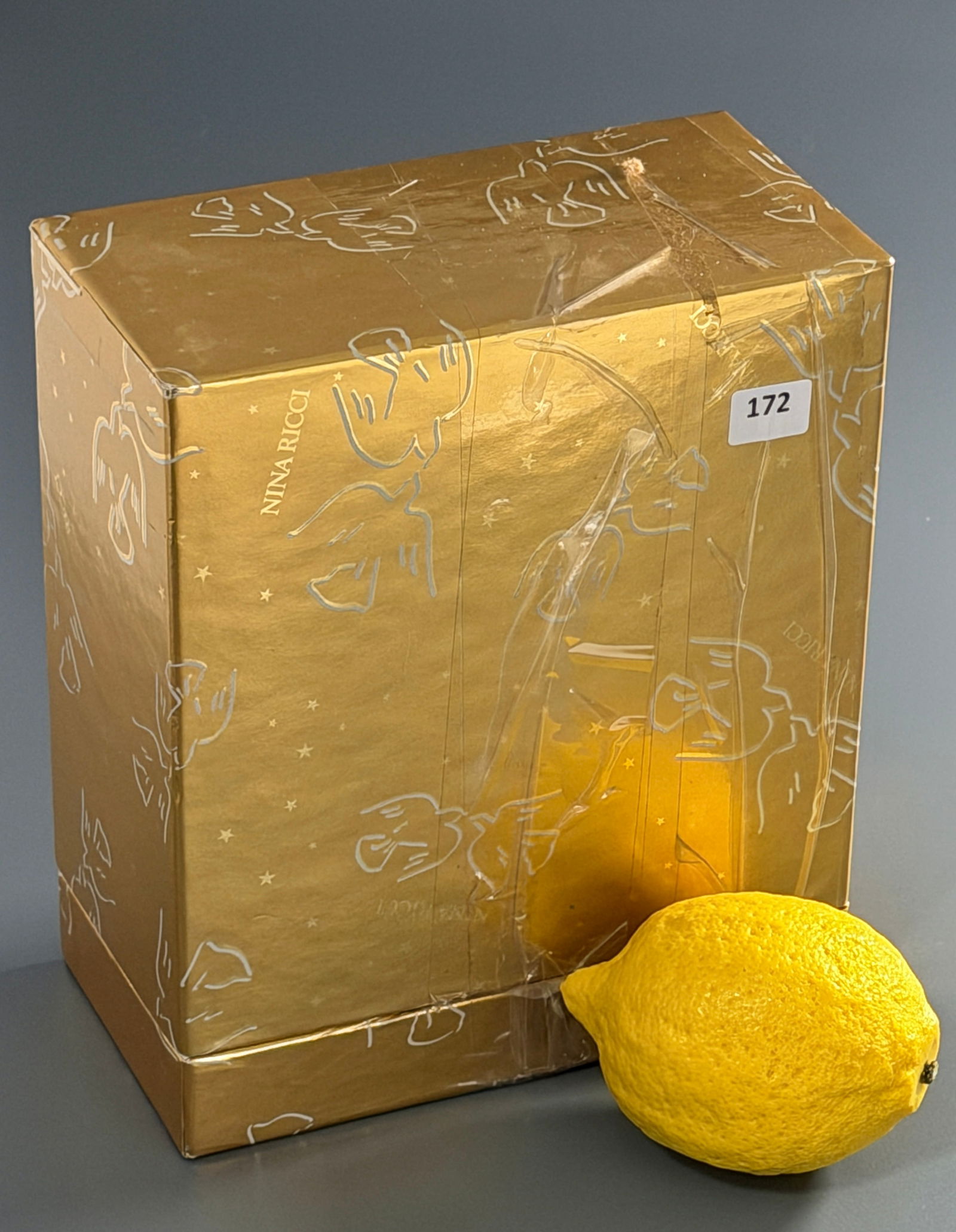 Vintage Nina Ricci Paris L Air Du Temp Perfume Set Le Duo Dore (1 of 4)