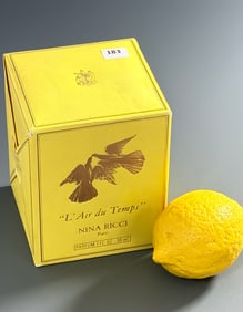 Lalique Crystal Bottle Nina Ricci Paris Fragrance Water l Air du Temps 30ml Boxed