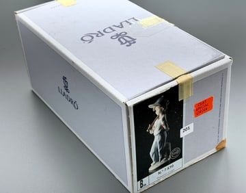 Lladro Special Order Porcelain Figurine #7610 Can I Play Never Used Vintage Mint Condition in