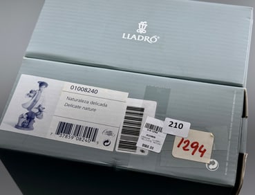 Lladro Figurine Delicate Nature #01008240 Retail $550.00 Spanish Name Naturaleza Delicada Sculptor
