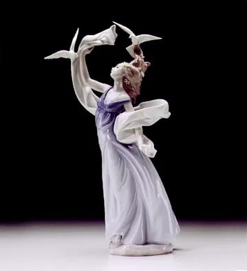 Lladro New Horizons 06570 Porcelain Figurine Retired Nuevos Horizontes Sculptor Virginia Gonzalez (1 of 1)