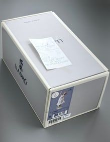 Lladro Event Figurine #06580 Garden Dance Vintage Boxed Never Used