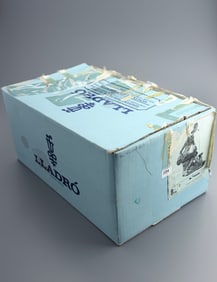 Vintage Lladro Porcelain Shepherd Figurine # 4659 Pastor Contemplativo Brillo Finish Sculptor