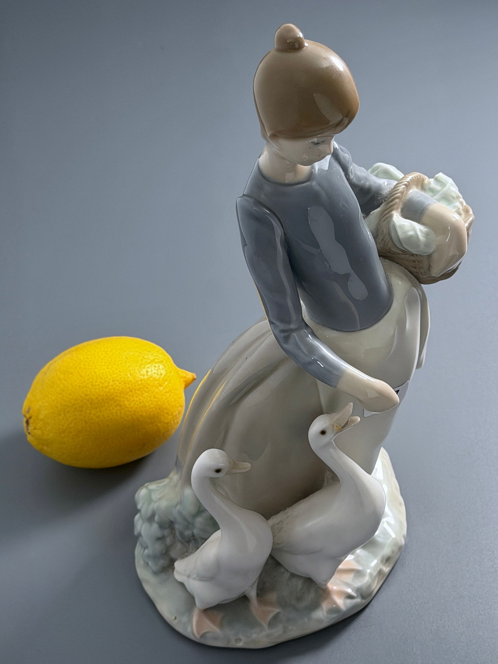 Lladro Pacing The Ducks Porcelain Sculpture Model Number 1306 in Gloss Finish Valensia Spain (1 of 4)