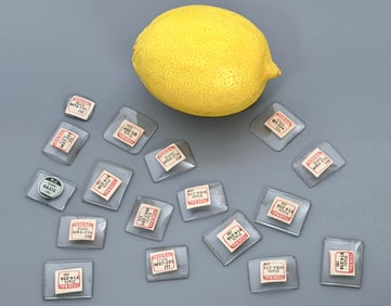 Art Deco Square Rectangular Watch Crystal Old Stock Vintage Spare Parts As Pictured