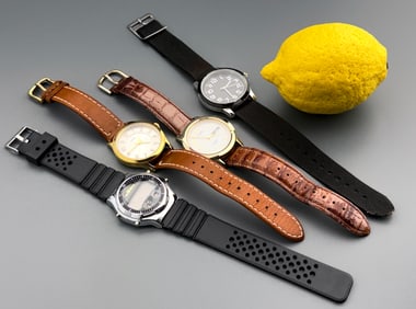 Lot of 4 Used Man s Quartz Watches