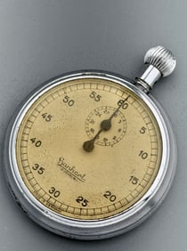 Vintage WWII German Military Hanhart Stop Watch for Parts or Repair