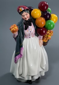 Biddy Penny Farthing HN1843 Royal Doulton Porcelain Street Vendor