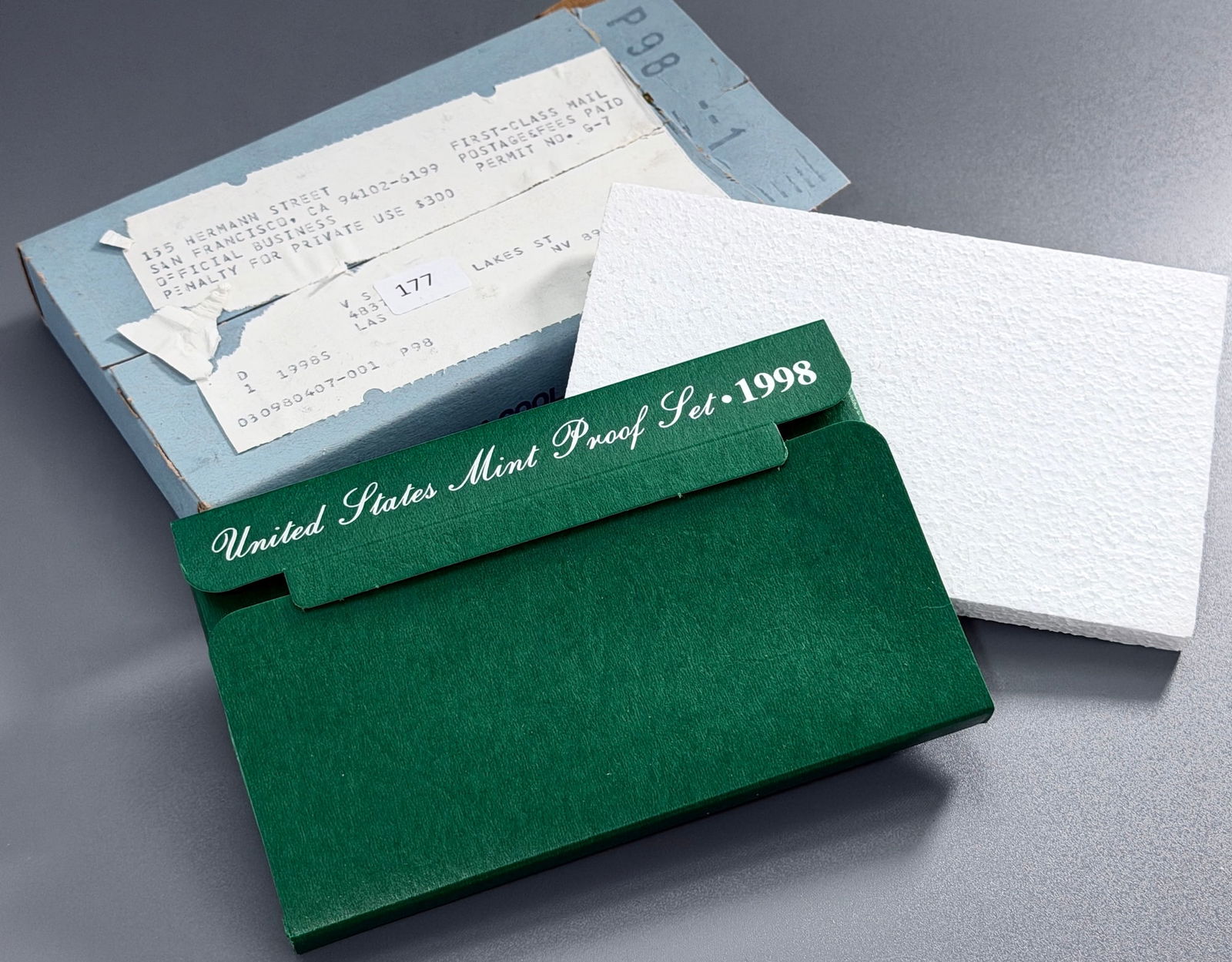 United States Mint 1998 Proof Set Coin Collection In Original Packaging (1 of 2)