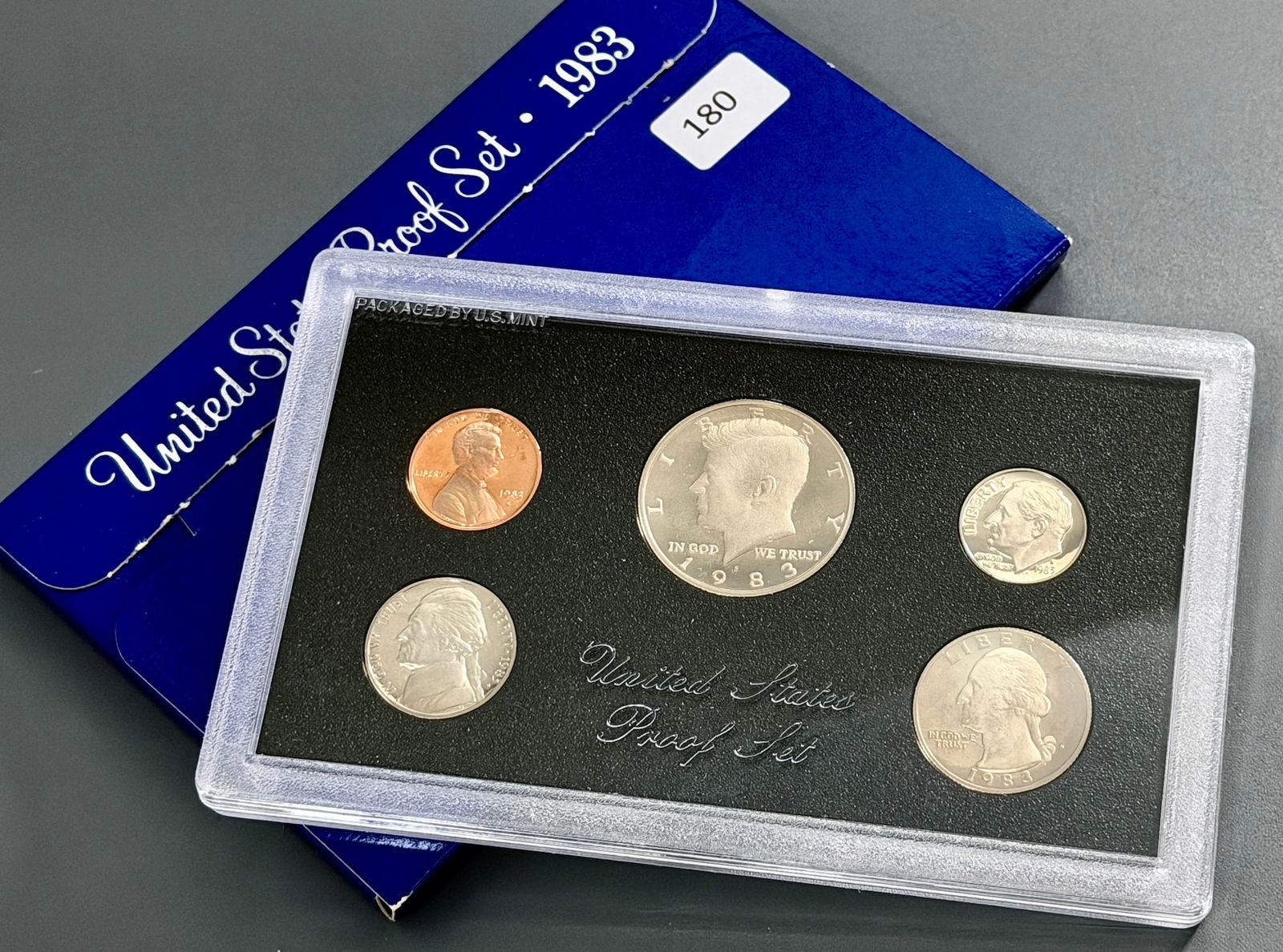 1983 Proof Set Original Packaging United States Mint Coin Collection (1 of 2)