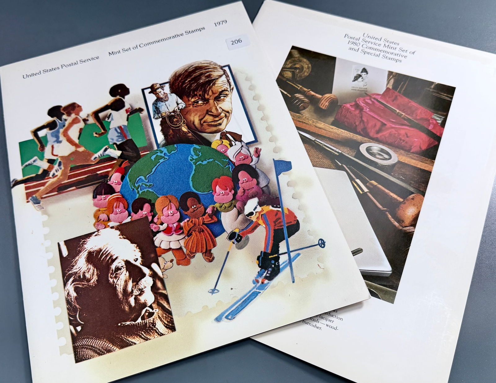 USPS Mint Set of Commemorative & Special Stamps 1979-1980 Portfolio Lot of 2 United States Postal (1 of 3)