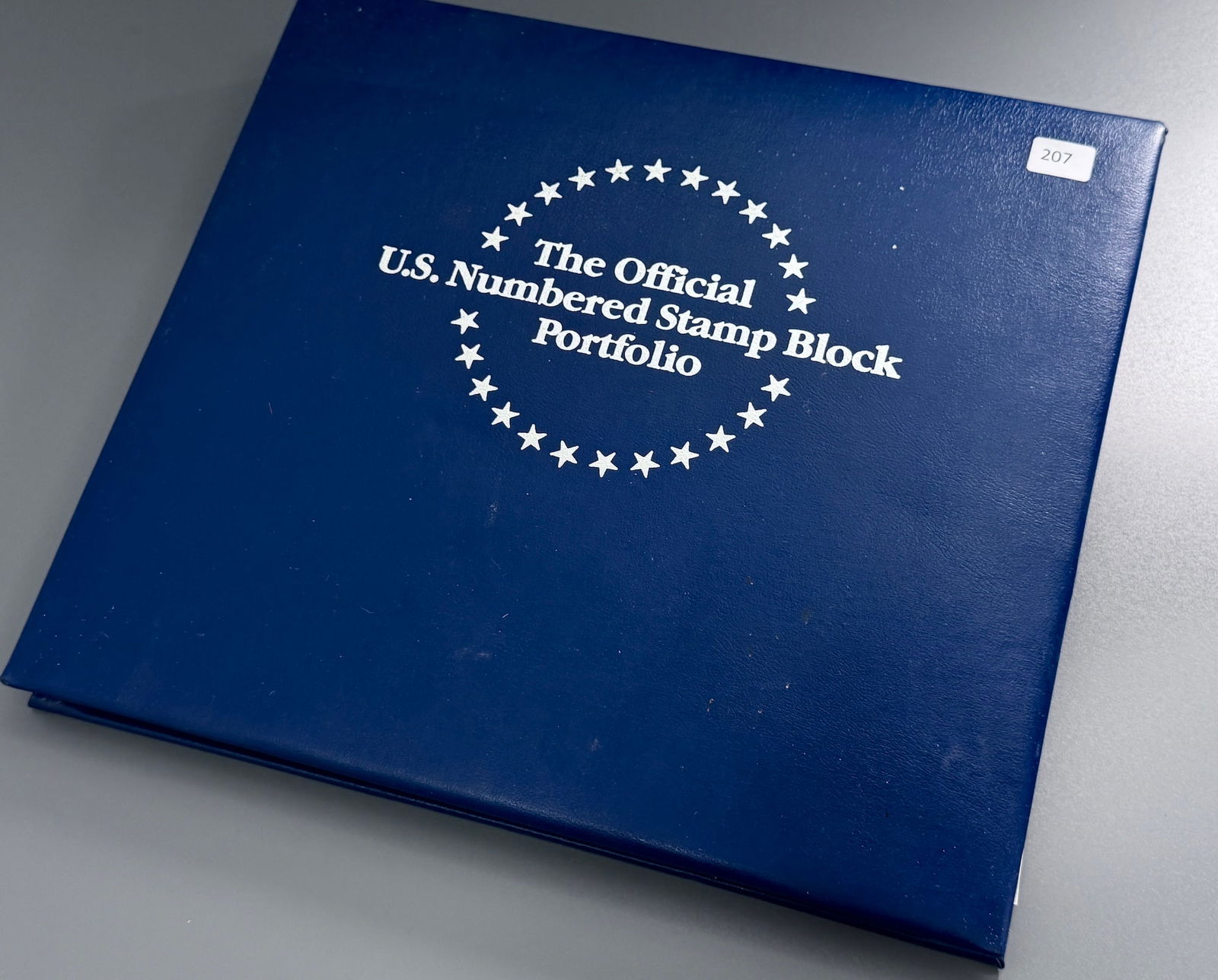 Vintage Postal Stamp Collection The Official US Numbered Stamp Block Portfolio (1 of 11)