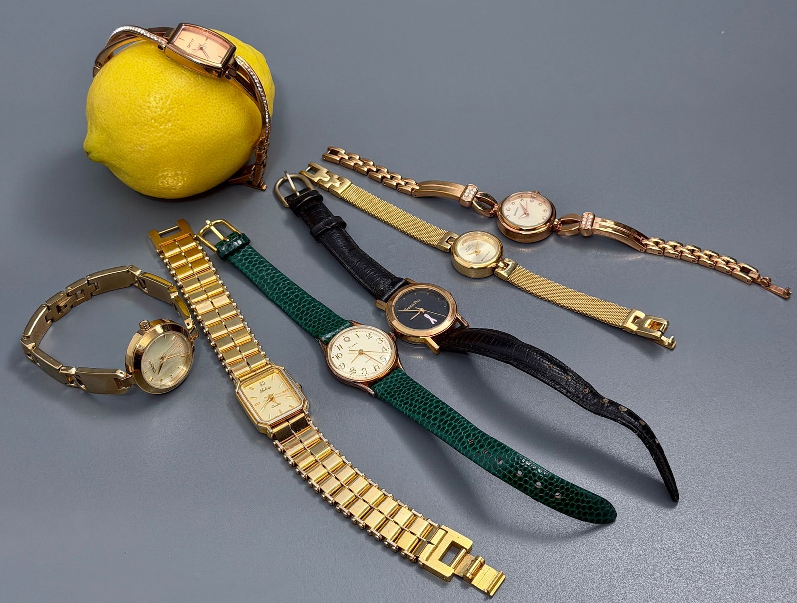 Fashion Lady Quartz Watches Lot of 7 Sekonda DKNY Timex Anne Klain II etc. (1 of 5)