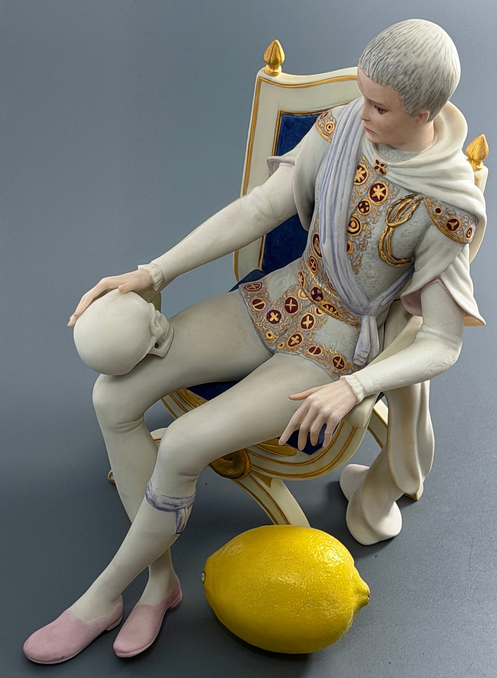 Hamlet Limited Edition Sculpture by Cybis Porcelain Art Studio Large Detailed Figurine of William (1 of 8)