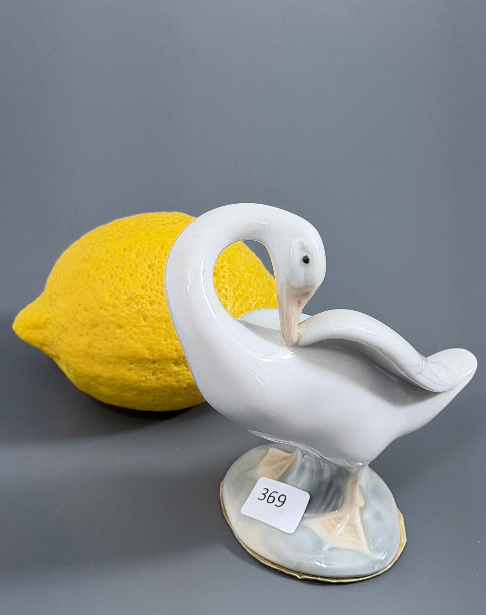 Lladro Small Goose Porcelain Figurine Gloss Finish Valencia Spain (1 of 3)