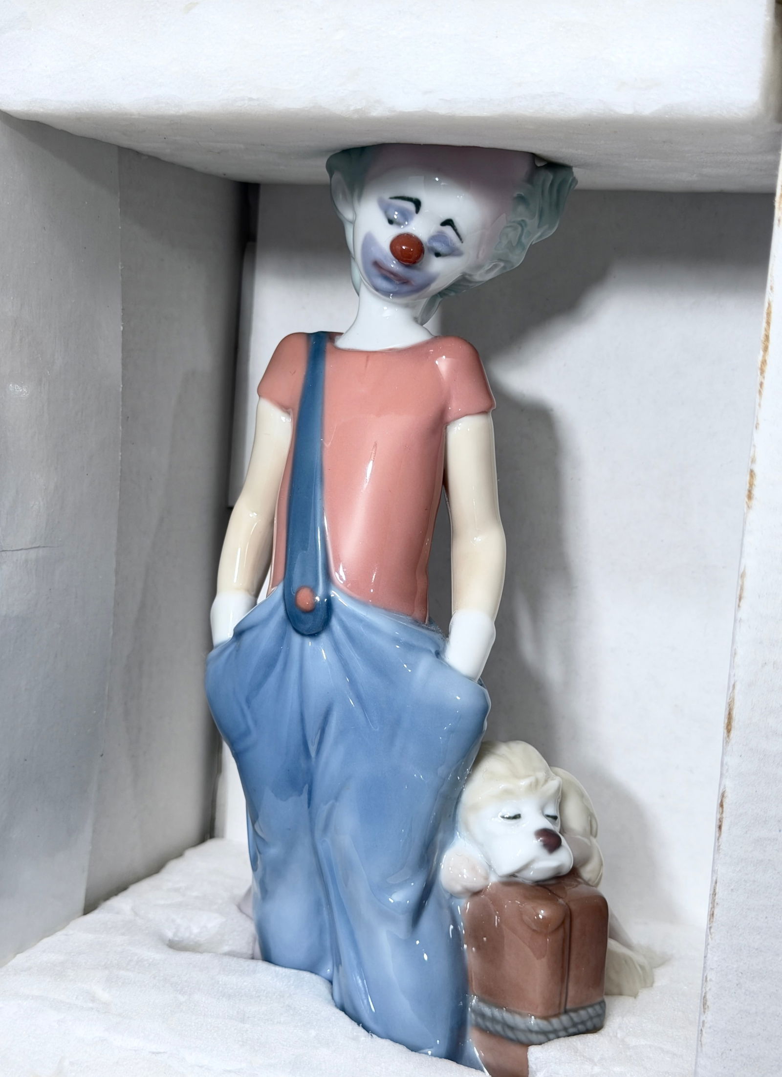 Lladro 6245 Porcelain Circus Clown Figurine Destination Big Top (1 of 3)