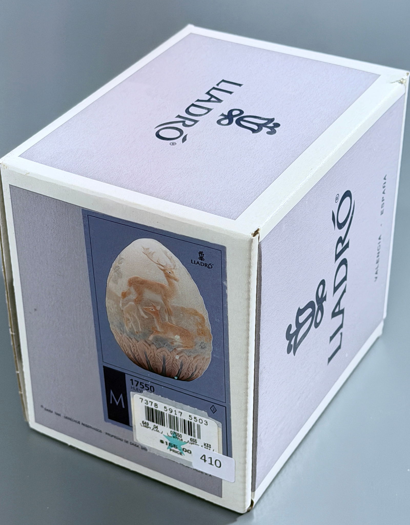 Lladro 17550 Deer Easter Egg 1996 Limited Edition Huevo De Pascua 96 (1 of 3)