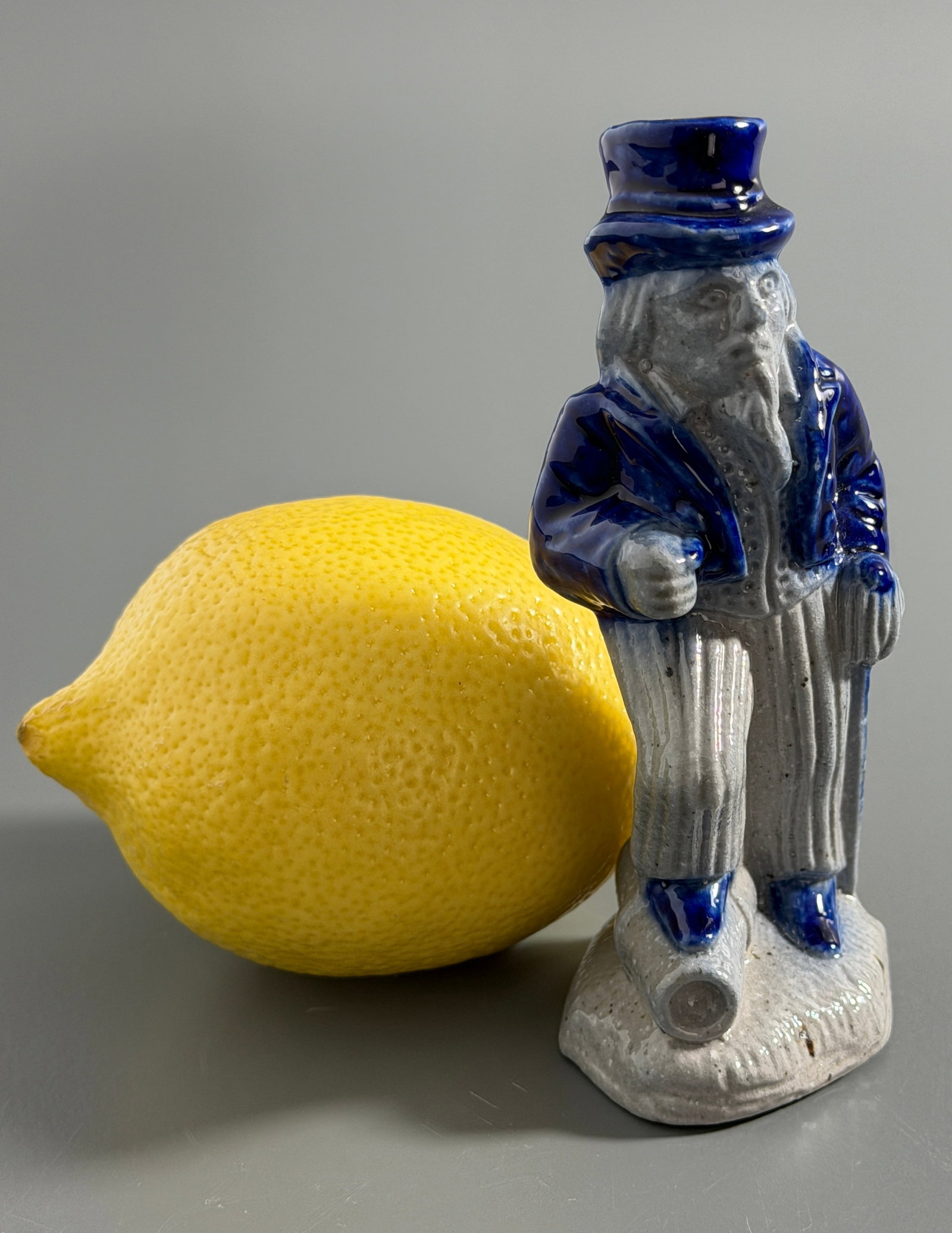 Uncle Sam Salt Glazed Salmon Falls Stoneware Figurine (1 of 5)