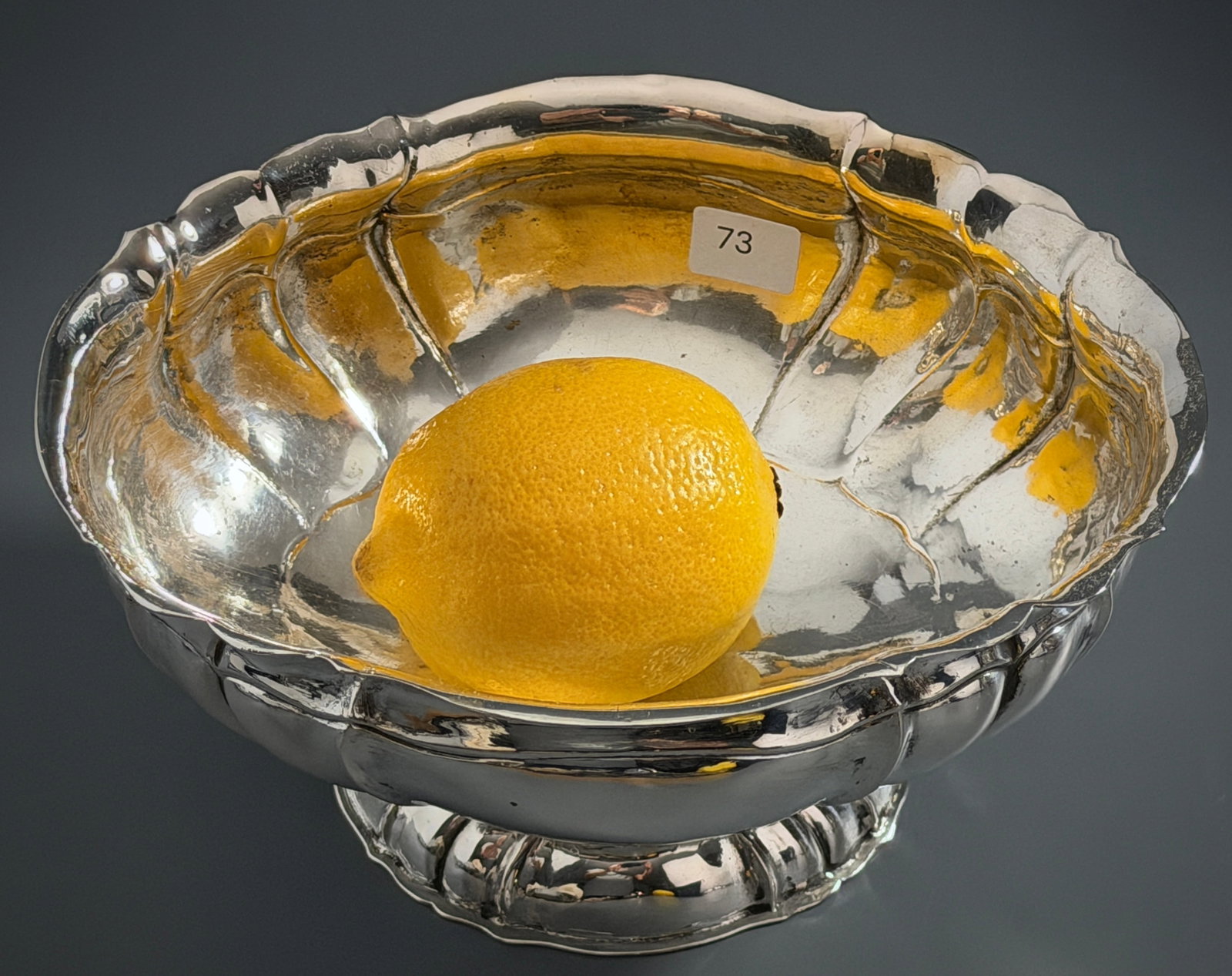 Antique German 800 Silver Monteith Style Pedestal Centerpiece Bowl 297g Continental European High (1 of 8)