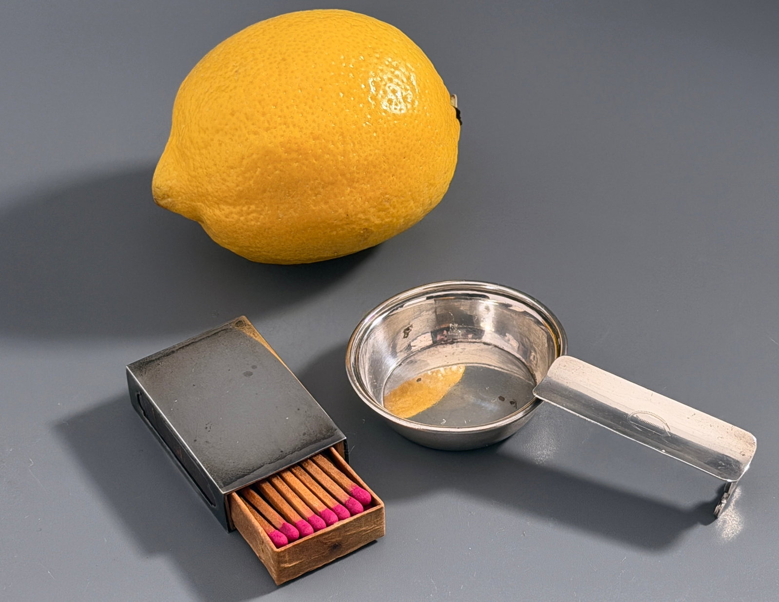 Spaulding & Co Sterling Silver Porringer Style Ashtray And Matchbox Cover Set Monogrammed (1 of 5)