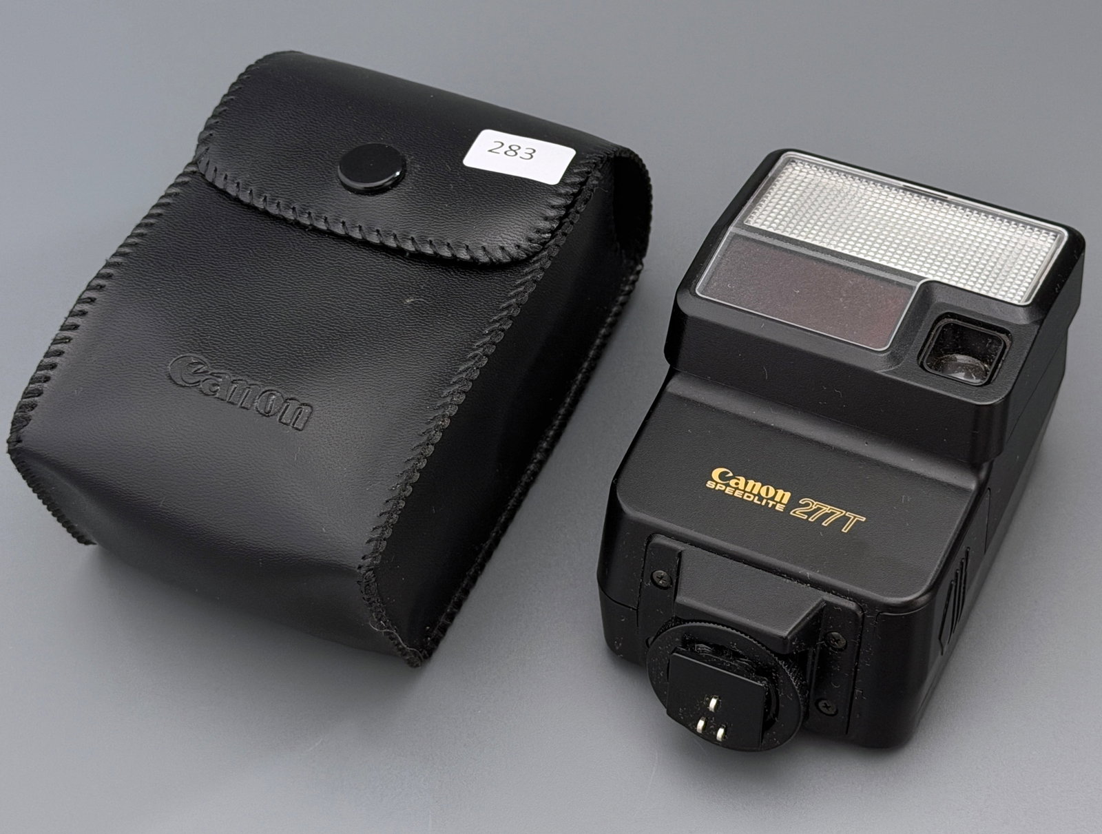Canon Speedlite 277T Electronic Flash Unit with Original Case and Removable Diffuser Panel Set Canon (1 of 6)