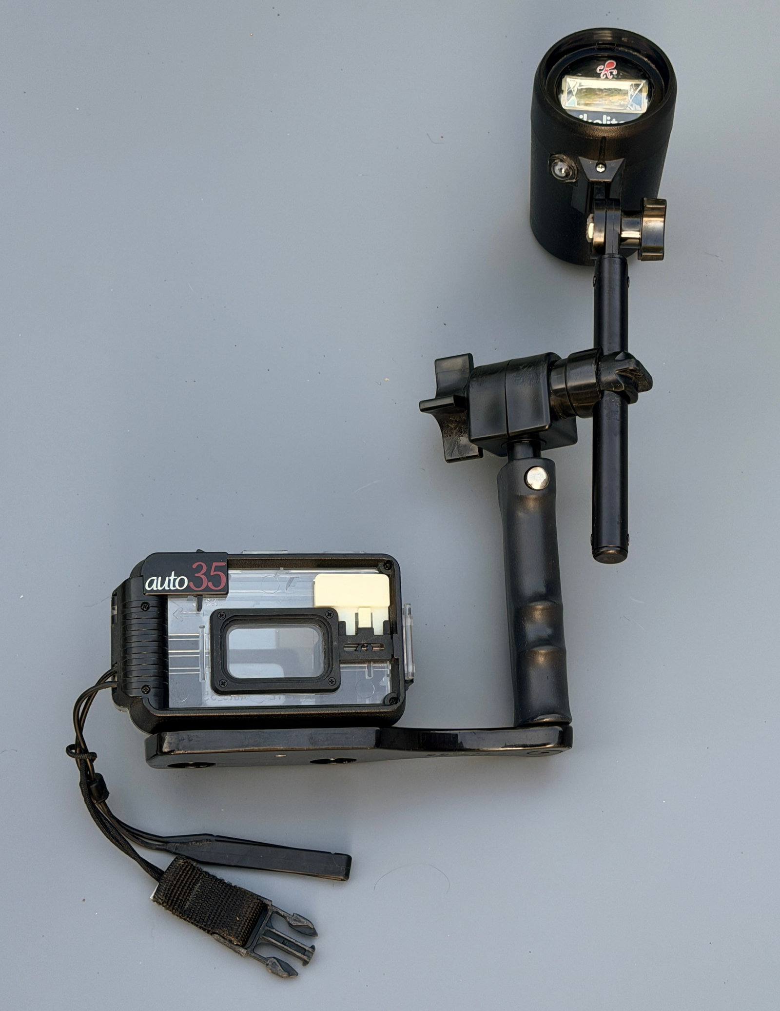 IKELITE AUTO 35 Underwater Camera Housing SUBSTROBE A35 Flash Attachment Handle Grip (1 of 10)