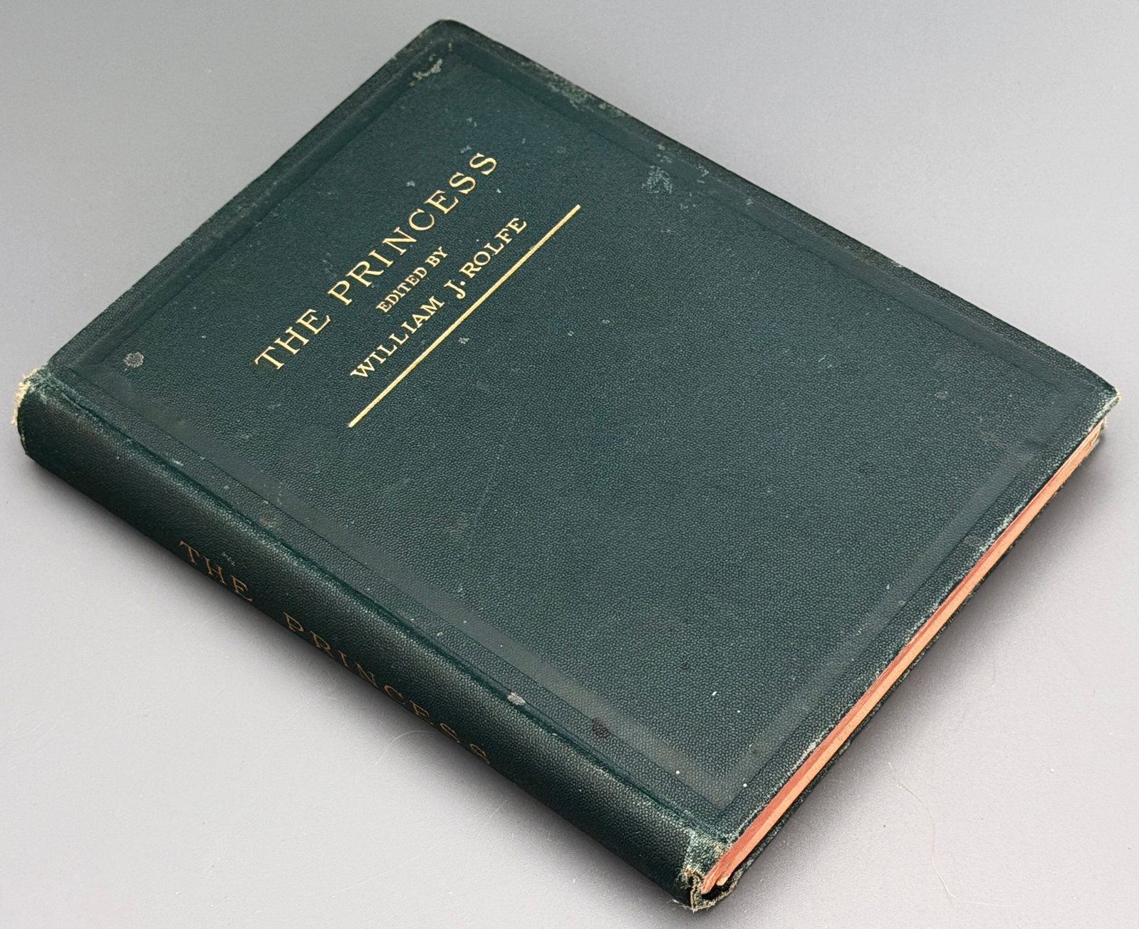Antique The Princess Alfred Tennyson Hardcover Book Edited William J Rolfe Illustrated (1 of 5)