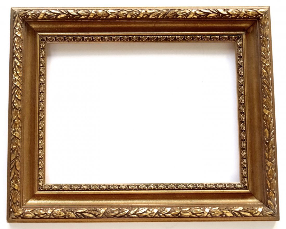Gold Plein air Gallery Picture Frame 12x16 (1 of 6)