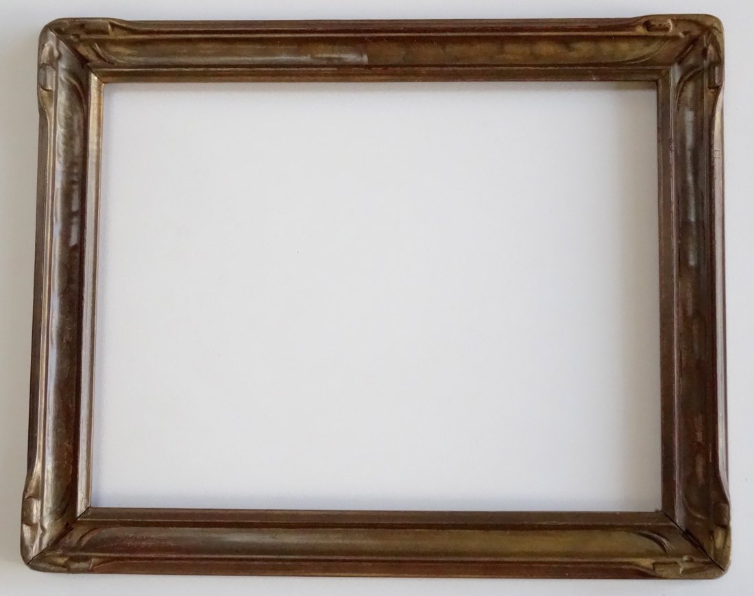 Art Deco Period Carved Picture Frame 10 x 13 (1 of 6)