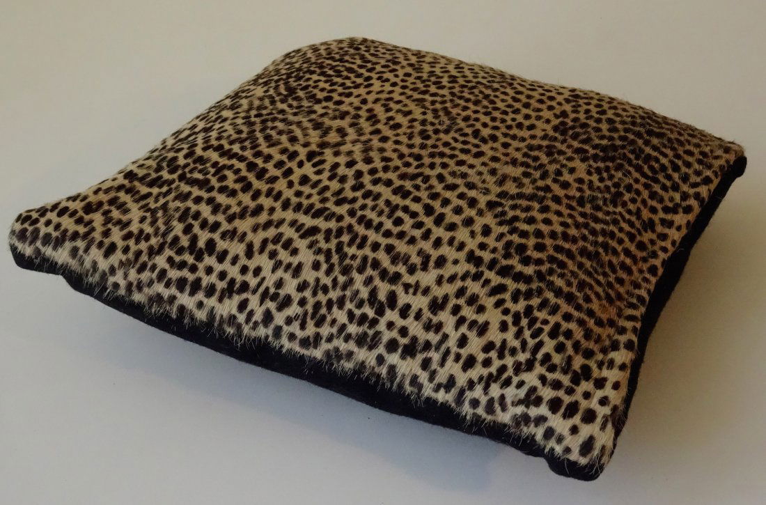 Vintage African Safari Leopard Pillow (1 of 5)
