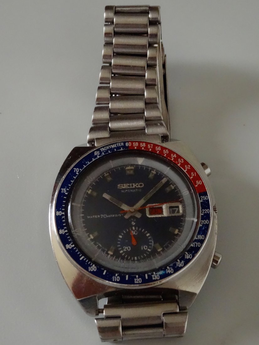 Seiko Automatic 70 Meters Retro Day Date Sports Watch (1 of 5)