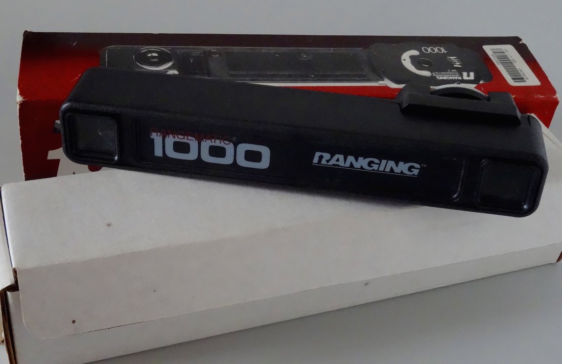 Ranging 1000 Range Meter Finder Rangematic Rifle: Ranging 1000 Range Meter Finder Rangematic Rifle Shooting Archery Hunting Tool Approximately 14 Â½â€ x 3 3/8â€ x 3" boxed.