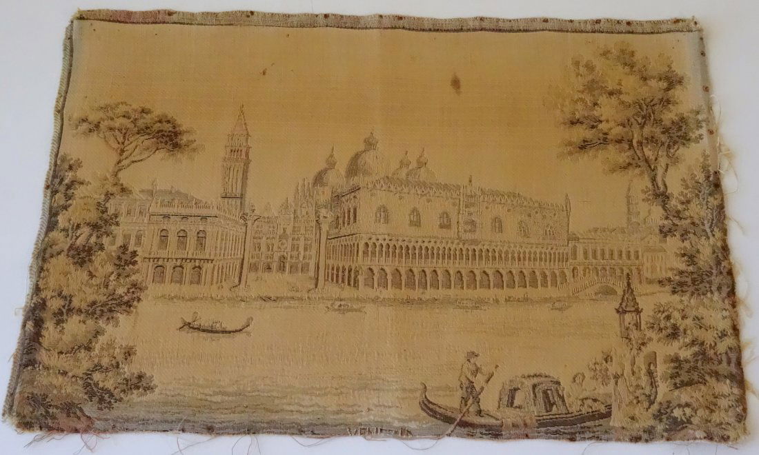 Antique Italian Venetian Pictorial Tapestry (1 of 6)