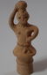Japanese Haniwa Vintage Terracotta Clay Figure Oriental