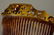 Vintage Jeweled Hair Comb - 5