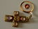 Vintage Rome Cross Pendant and Reliquary Sanctus - 2
