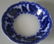 Antique Johnson Bros Normandy Flow Blue Bowl
