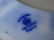 Antique Johnson Bros Normandy Flow Blue Bowl - 4