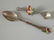 Victoria Canada Leaf Enamel Silver Souvenir Spoon Salt