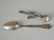 Victoria Canada Leaf Enamel Silver Souvenir Spoon Salt - 2