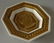 Vintage Italian Rooster Coat Of Arms Parian Wall Plaque - 5