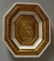 Vintage Italian Rooster Coat Of Arms Parian Wall Plaque - 6