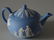 Large Wedgwood Blue Jasper Teapot - 3